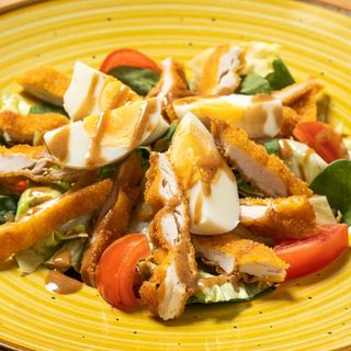 Salată casei cu snițel