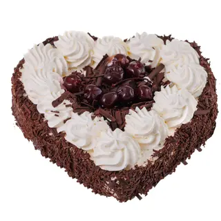Tort Black Forest Inimă
