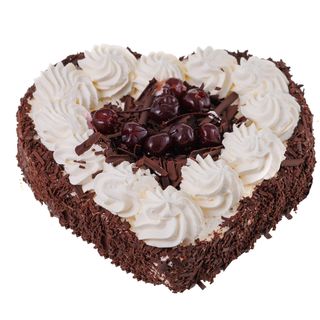 Tort Black Forest Inimă