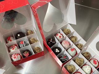 Cutie cadou cu trufe