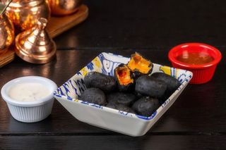 Cheesy Black Nuggets