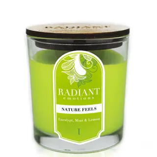 Lumanare parfumata Radiant Emotions Eucalypt, Mint & Lemon