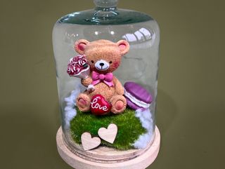 Ursulet in cupola de sticla