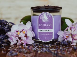 Lumanare parfumata Orhidee, Liliac si Lavanda