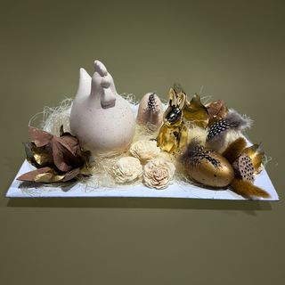 Aranjament de Paste in culori neutre