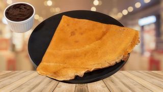 Crepes (clatite uriase) cu gem