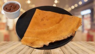 Crepes (clatite uriase) cu Nutella