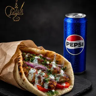 Sandwich Kebab de vita + PEPSI