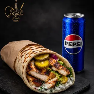 Sandwich Frigarui de pui + PEPSI