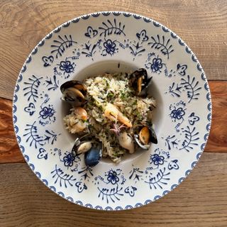 Risotto cu fructe de mare