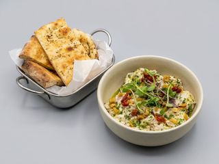 Vinete in stil baba ghanoush