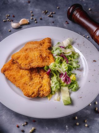 Șnițel pane porc