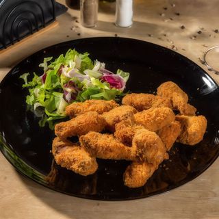 Aripioare de pui pane