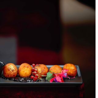 Papanași cu vanilie