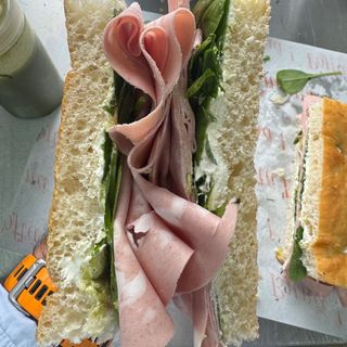 Focacia Mortadella