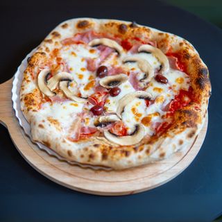 Pizza Cotto e Funghi 30cm