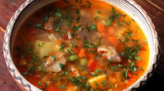 Ciorba țărănească de porc
