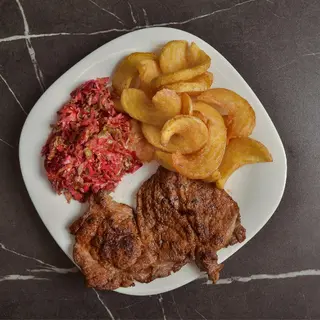 Ceafa porc + cartofi