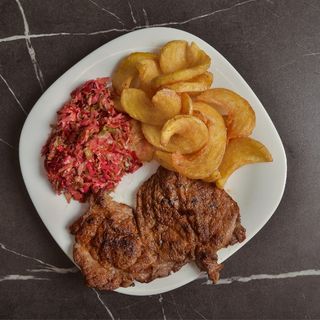 Ceafa porc + cartofi