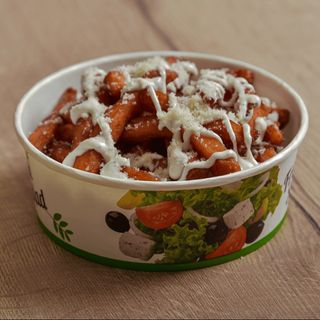 Cartofi dulci cu trufe si parmezan