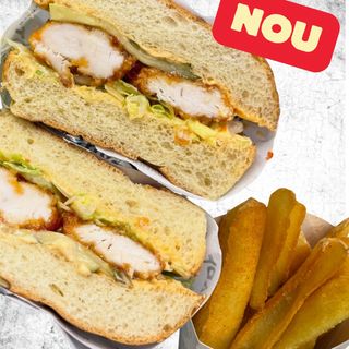 Crispy Burger (ușor picant)