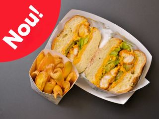 Cheesy Crispy Burger