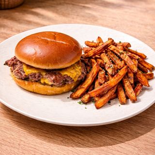 Classic smashed burger