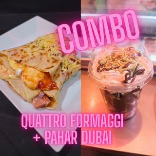Quattro Formaggi + Pahar Dubai