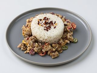 Pork Sisig cu orez