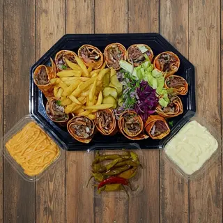 PLATOU DE 2 PERSOANA SHAORMA DE PUİ