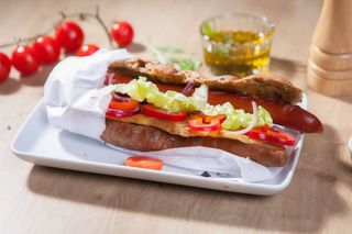 Demi bagheta Cabanos in omleta