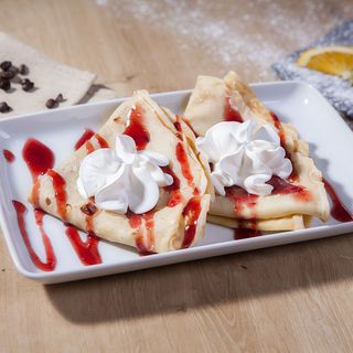 Clatite cu gem de fructe 