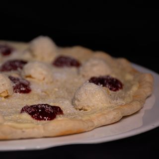 Pizza dolce White Lady