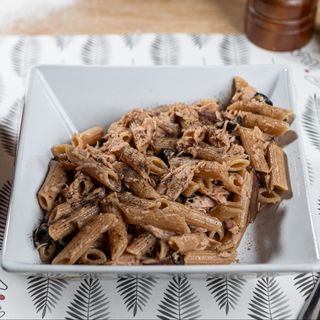 Penne integrale al tonno