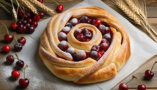 Plăcintă cu vișine