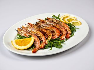 Creveti de captura gratinati