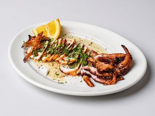 Calamar large la grill