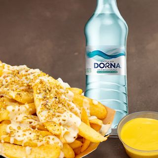 Combo Cartofi quattro formaggi + Sos + Apa