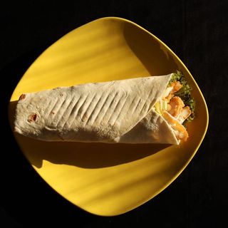 Crispy cheese wrap