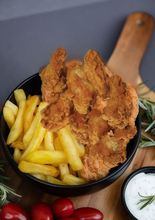 Meniu aripioare crispy