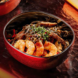 Shrimp Soba         