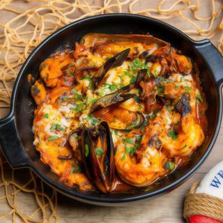 Tocănița cu fructe de mare