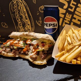 Salsiccia + Fries + Pepsi