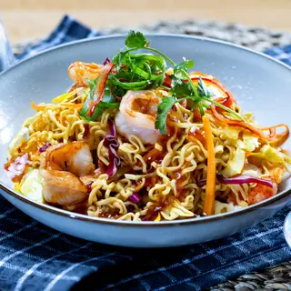 Mỳ xào tôm