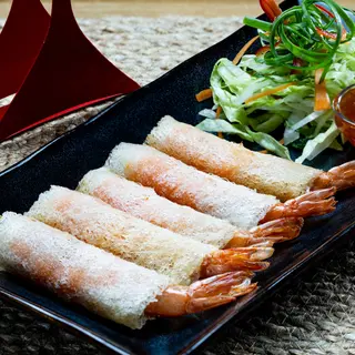 Tôm quấn rế