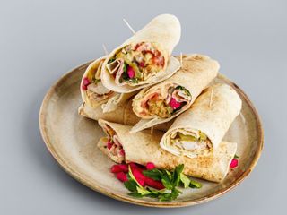 Sandwich shawarma pui