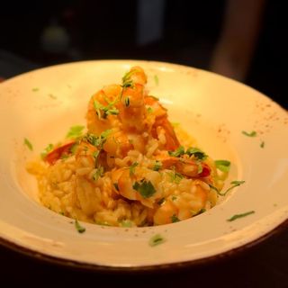 RISOTTO CU CREVETI