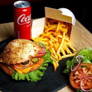 Meniu Cheeseburger de pui