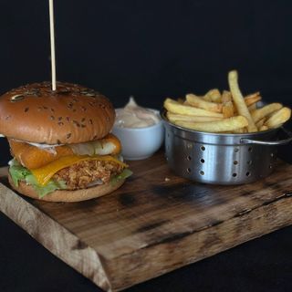 Cheese&Chicken Burger