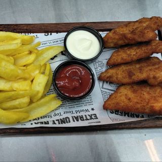 Strips din piept de pui